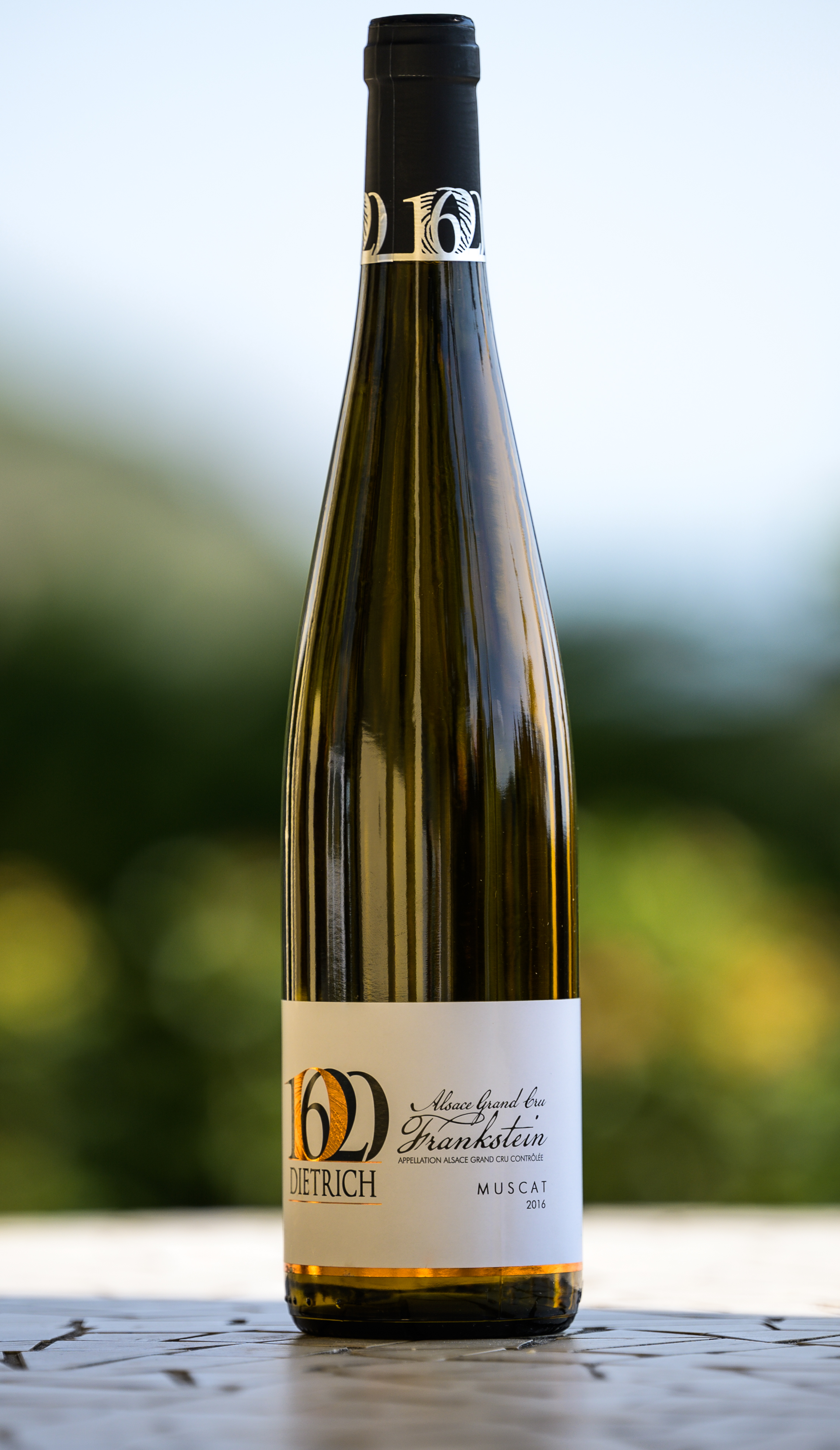 Bouteille de vin Muscat