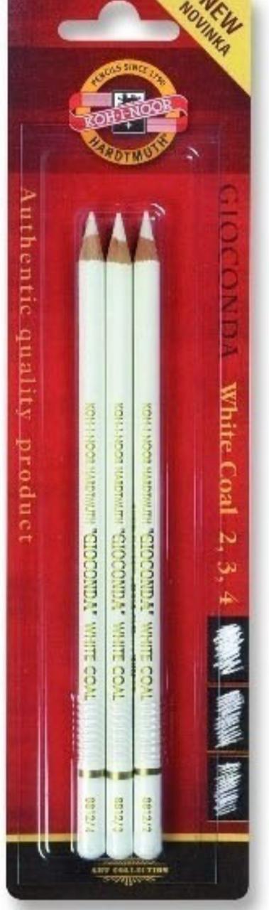 Koh-I-Noor Gioconda White Chalk Pencils