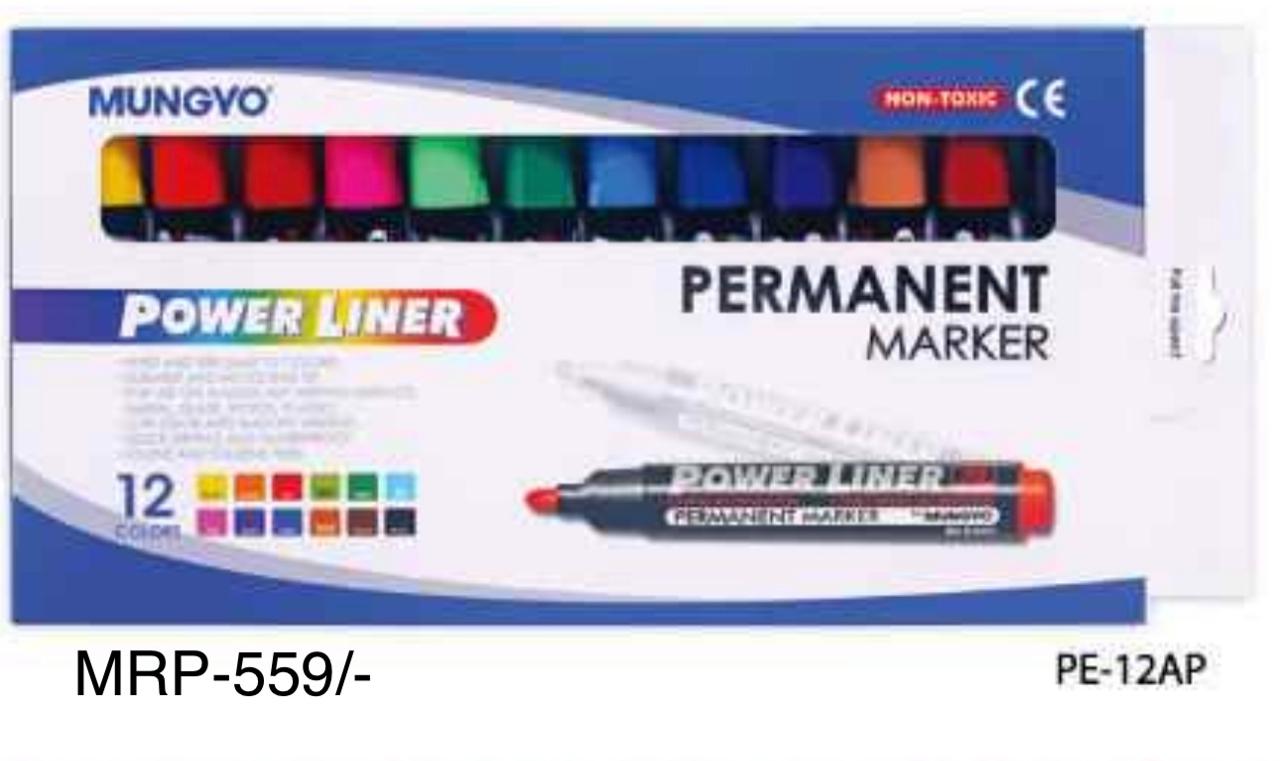 Power Liner Permanent Markers