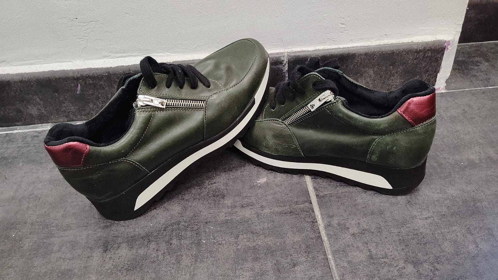 Bamba verde kaki