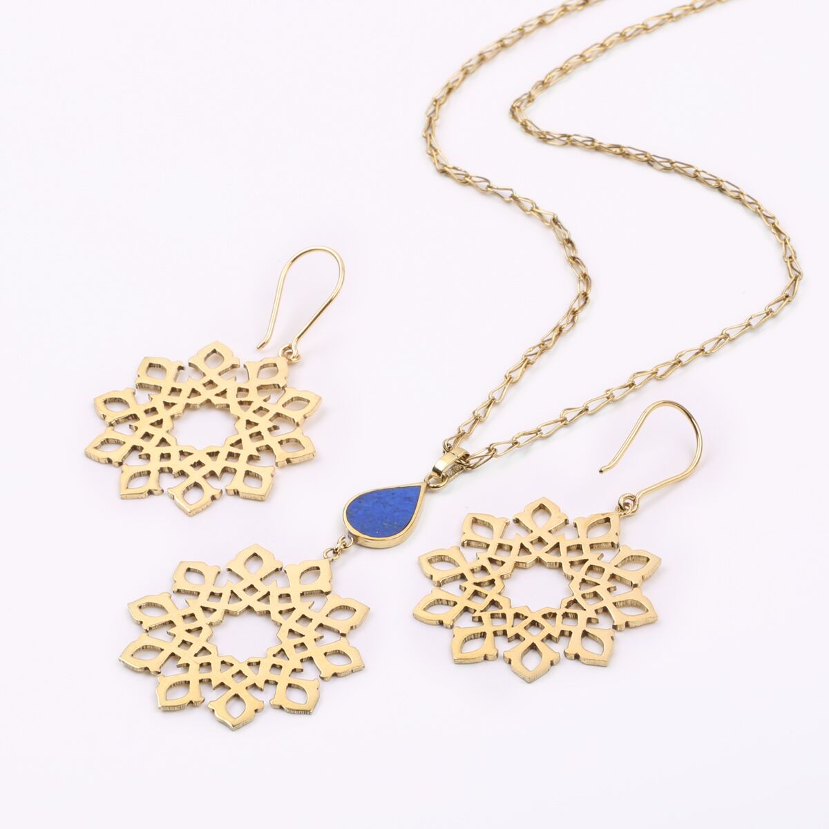 Elegant Gold Plated Jewelry Set