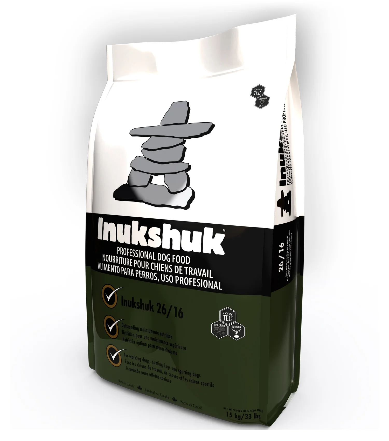 Nourriture pour chien Inukshuk 15kg