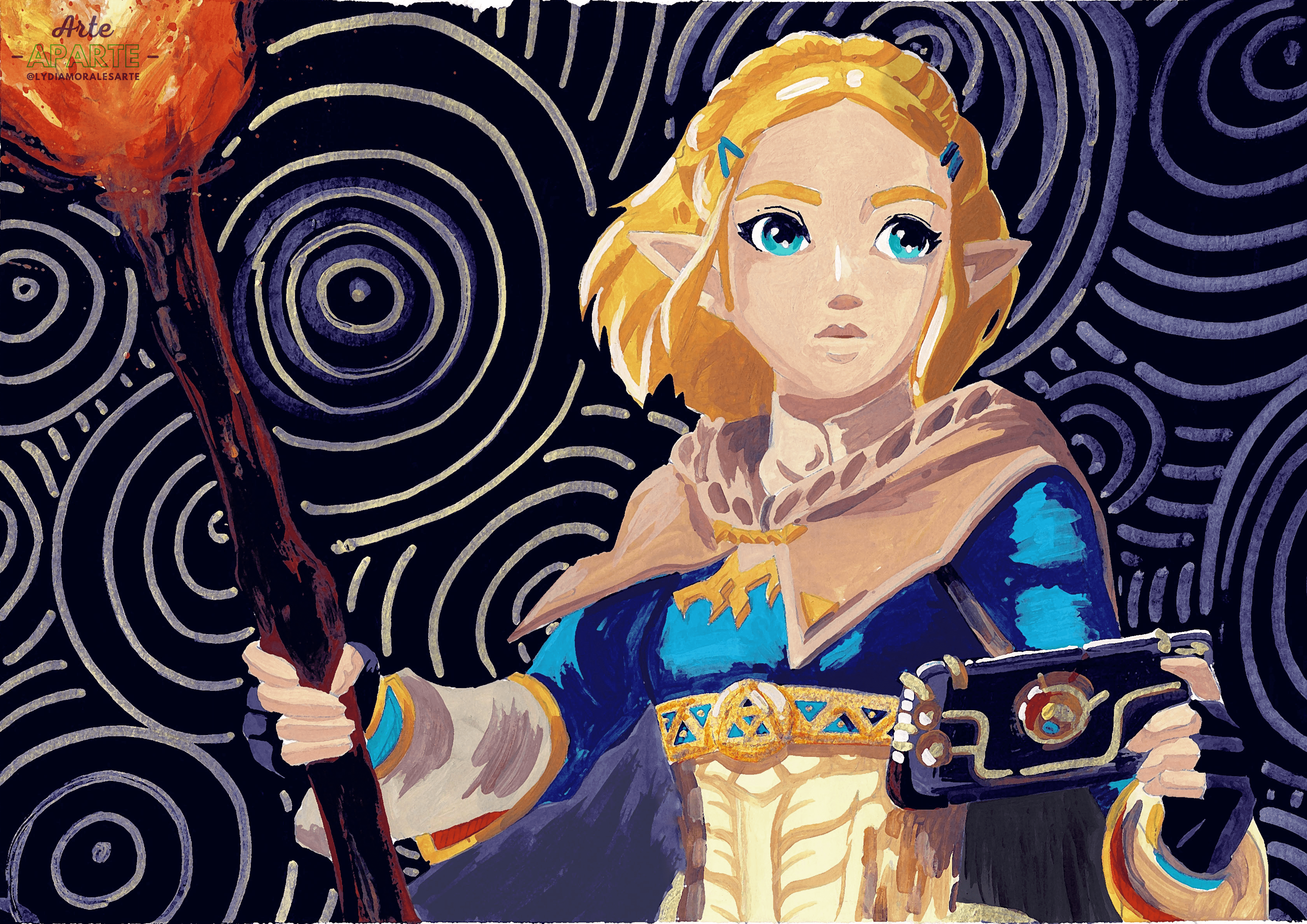Lámina The Legend of Zelda - Tears of the Kingdom 