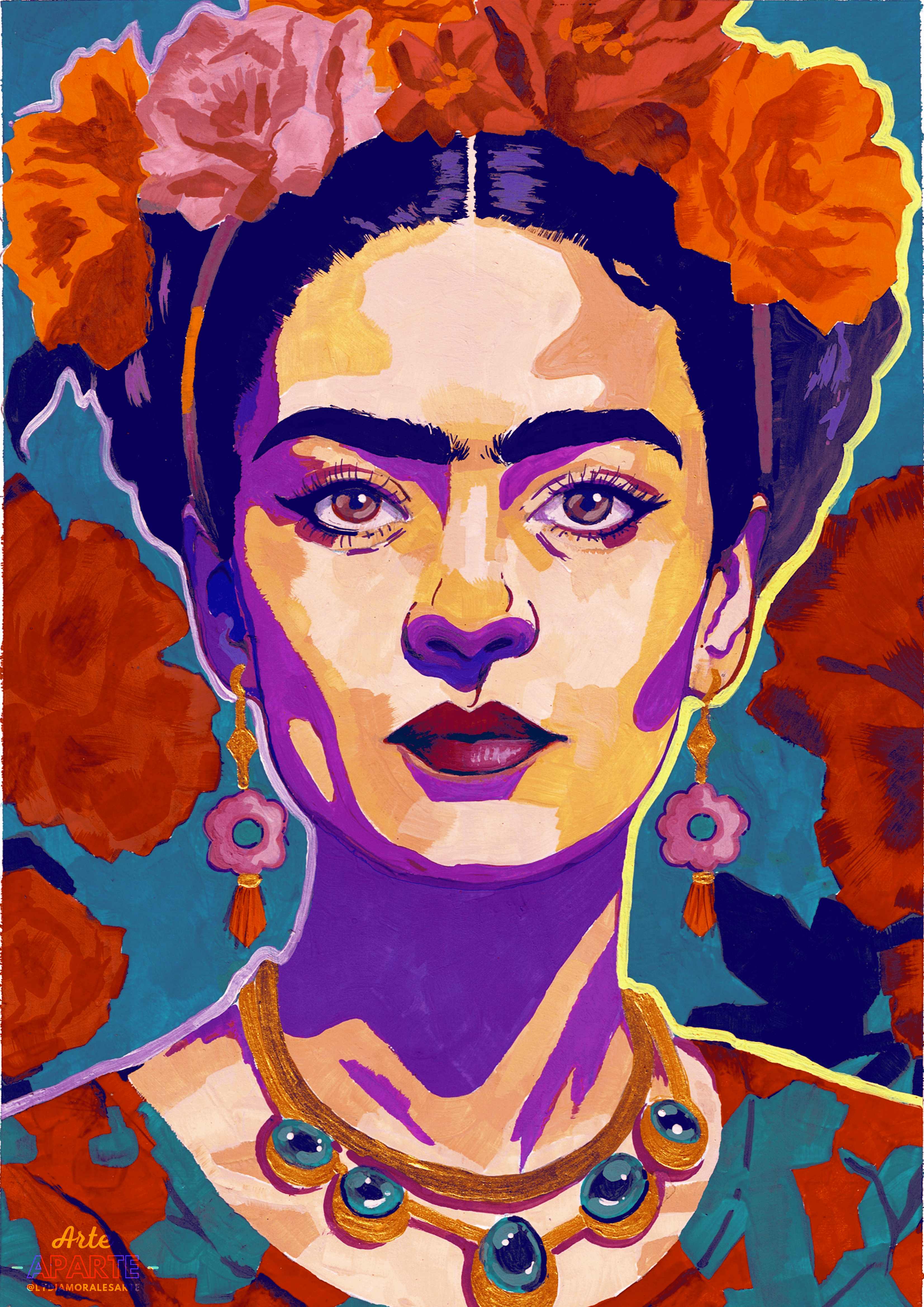 Lámina Frida Kahlo 