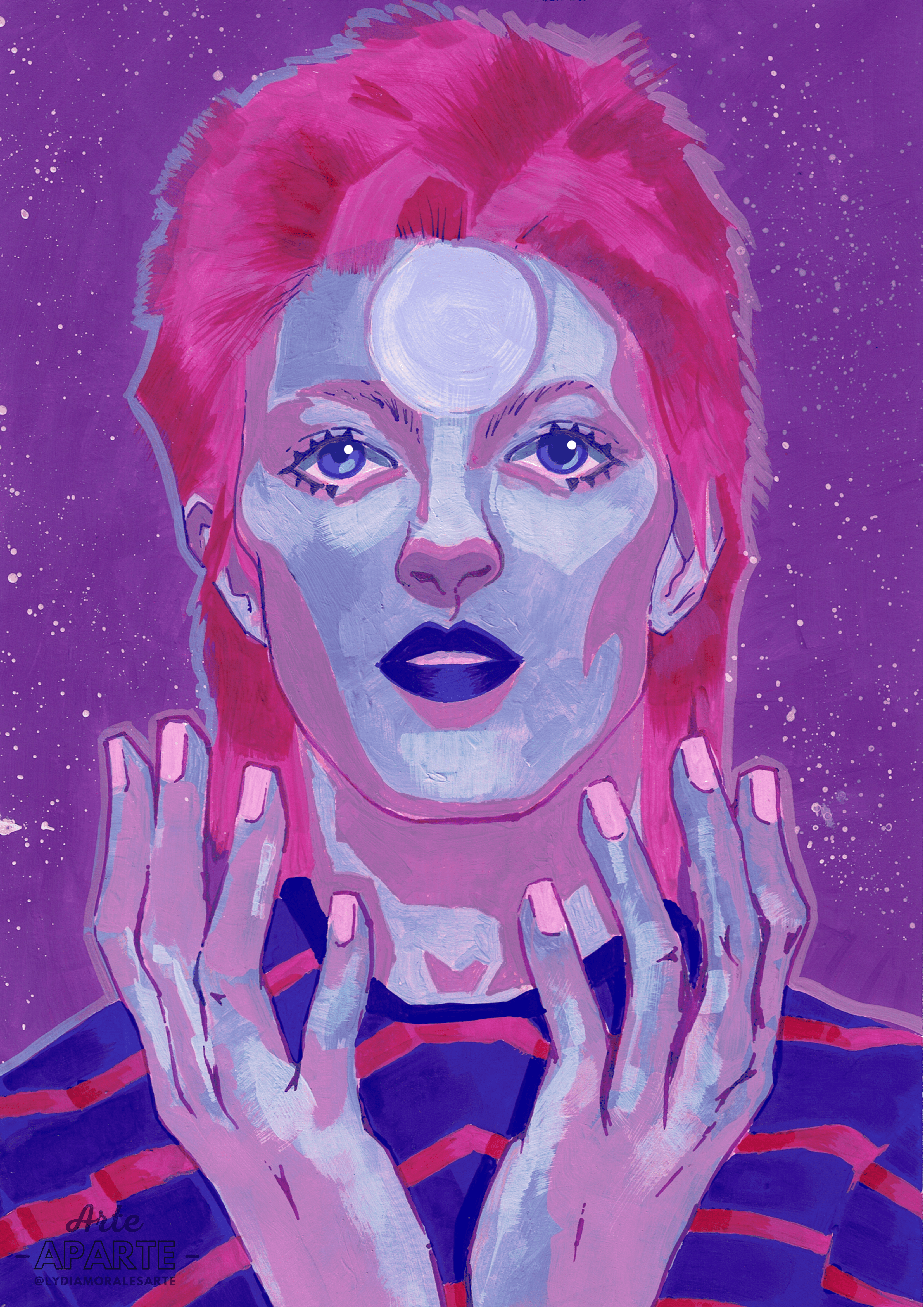 Lámina David Bowie 