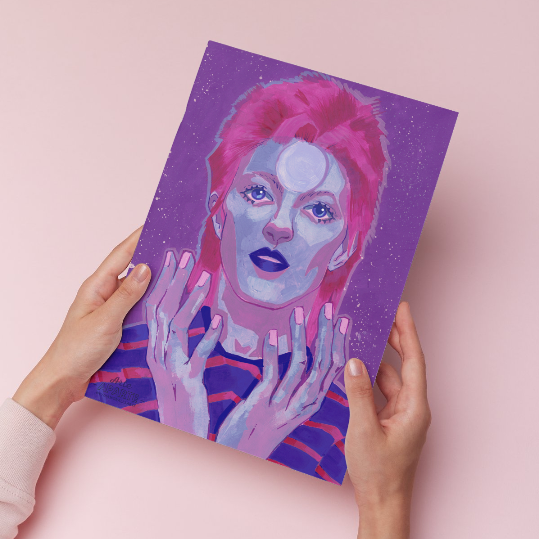 Lámina David Bowie 