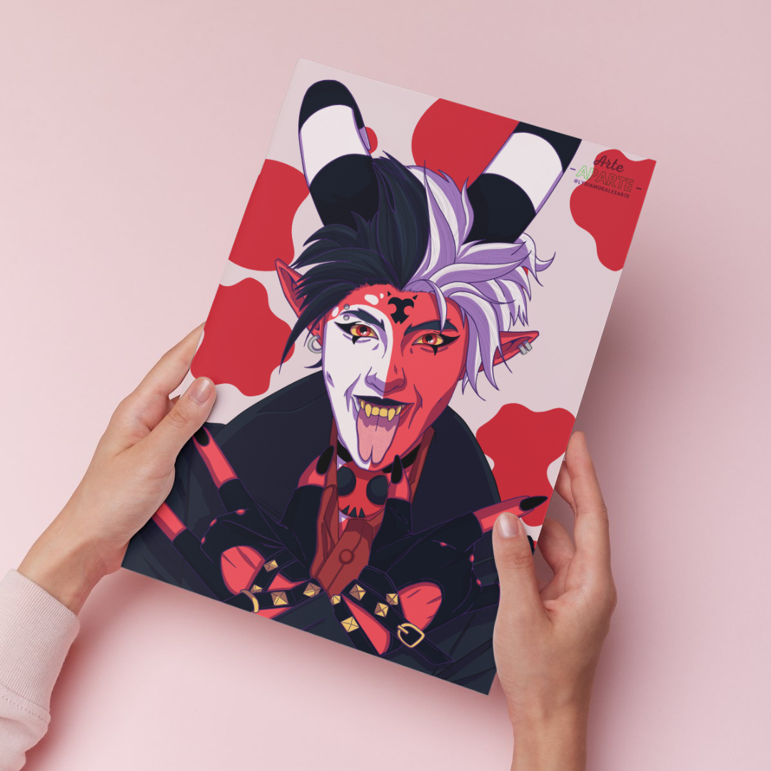 Lámina Blitzo | El jefe infernal