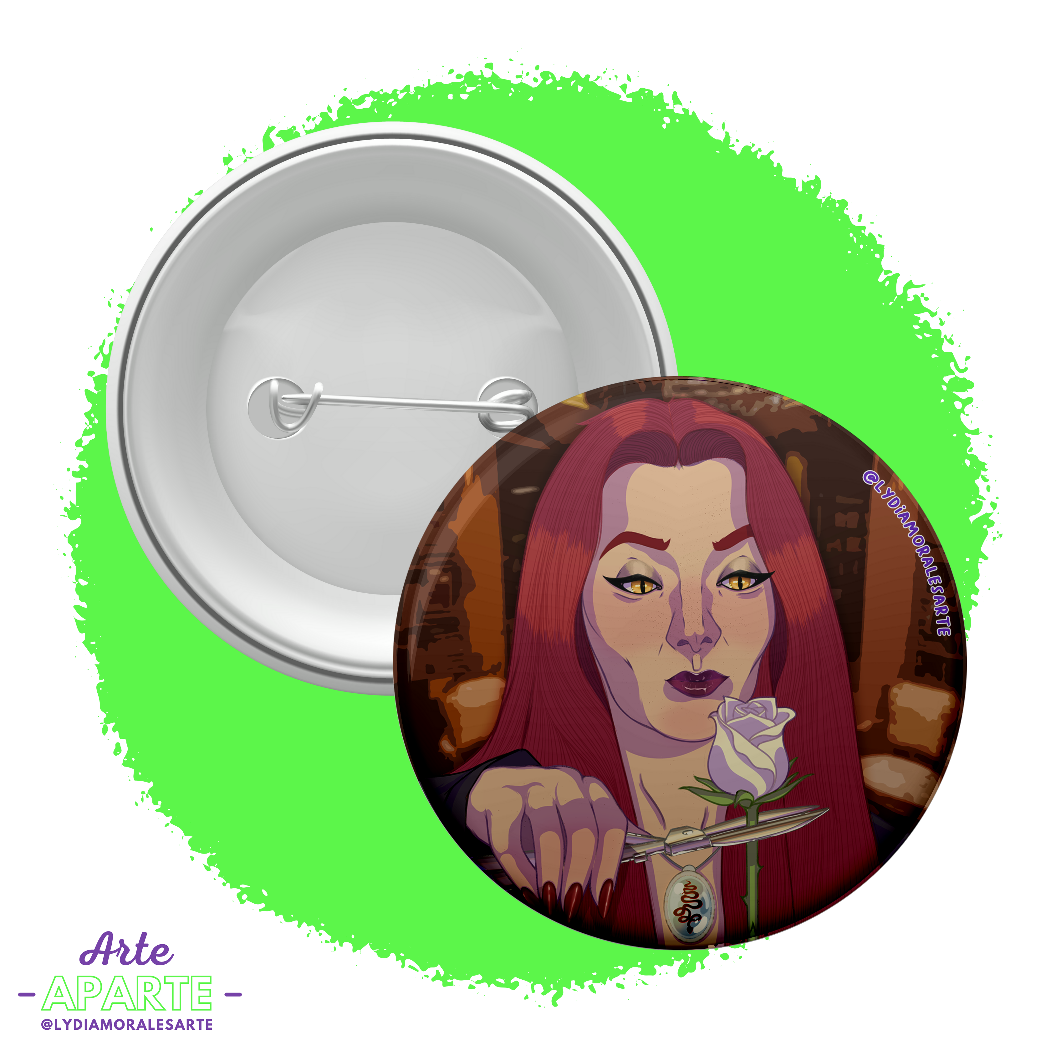 Chapa Crowley "Morticia Addams"