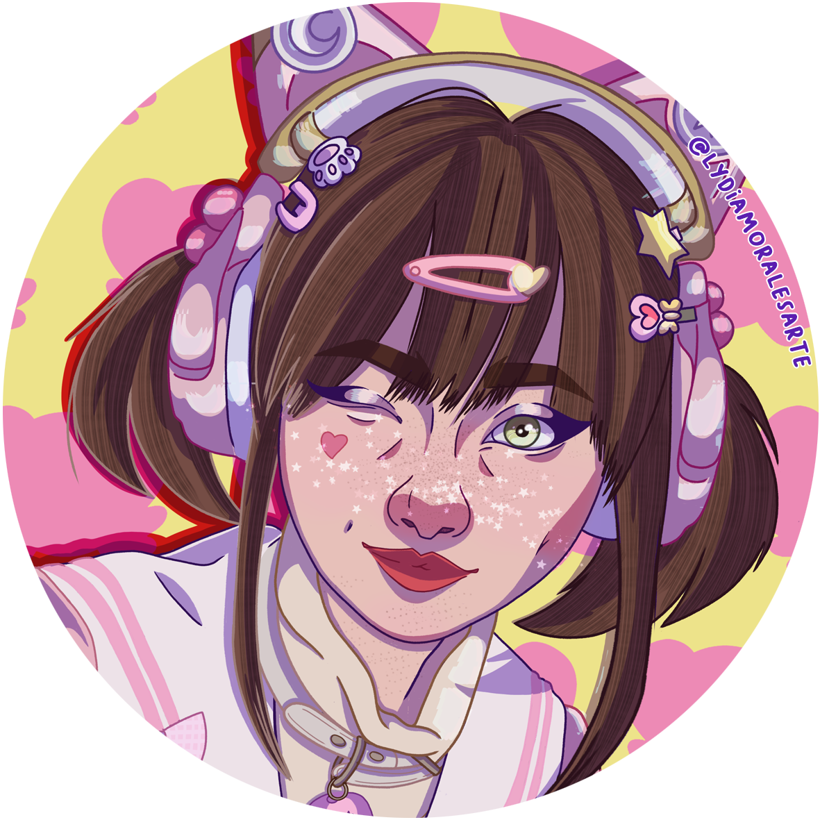 Pegatina Sakura: Cazadora de cartas