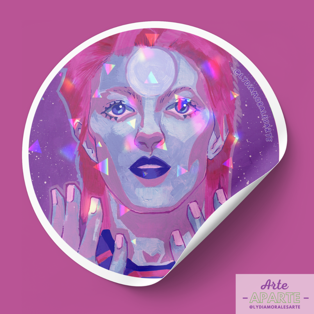 Pegatina David Bowie
