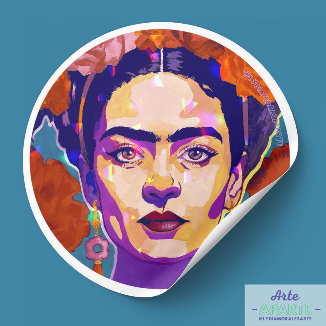 Pegatina Frida Kahlo