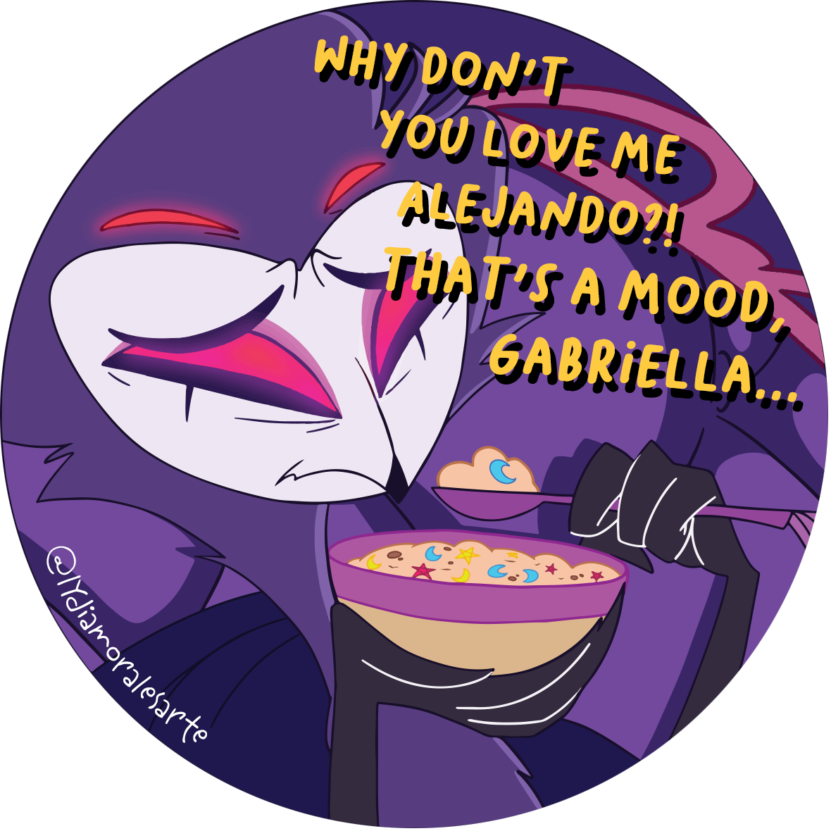 Chapa Stolas "That's a mood, Gabriella"