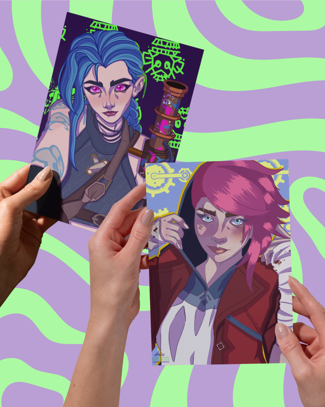 Pack "ARCANE" #Jinx #Violet