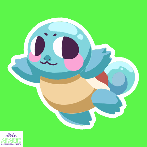 Squirtle PACK 4 UDS.