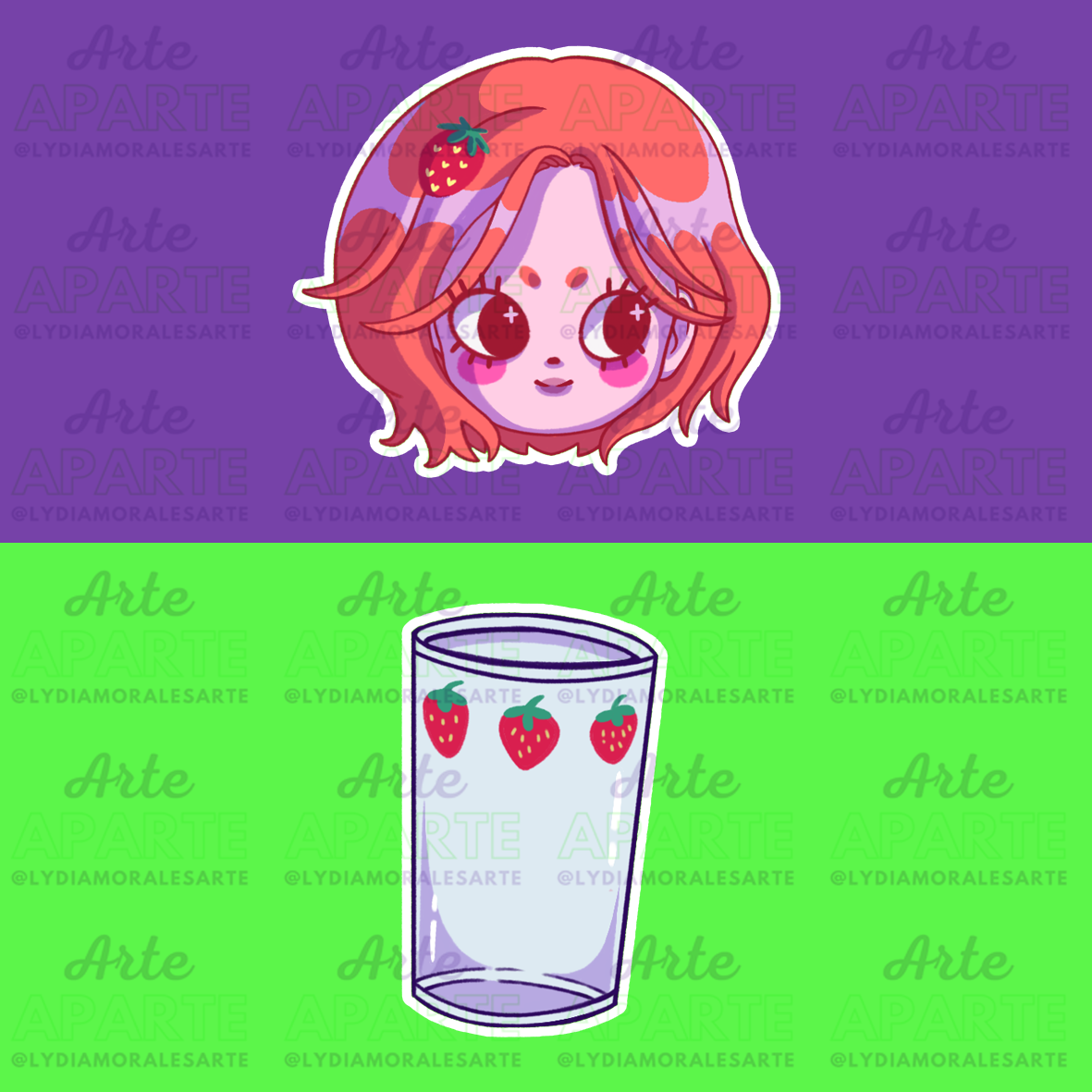Charm "Hachi & Strawberry Soda"