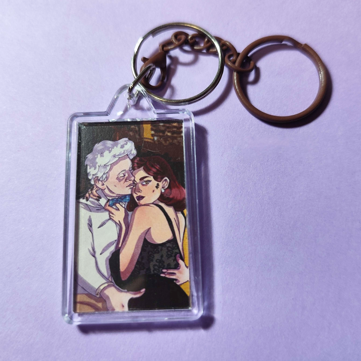 Llavero Good Omens