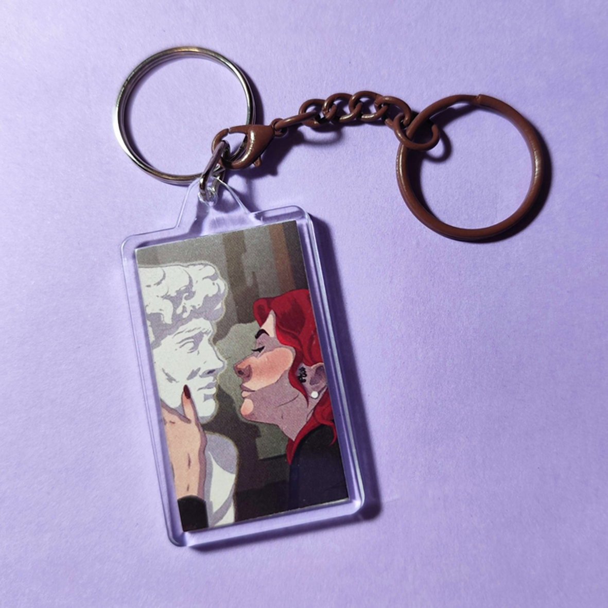 Llavero Good Omens