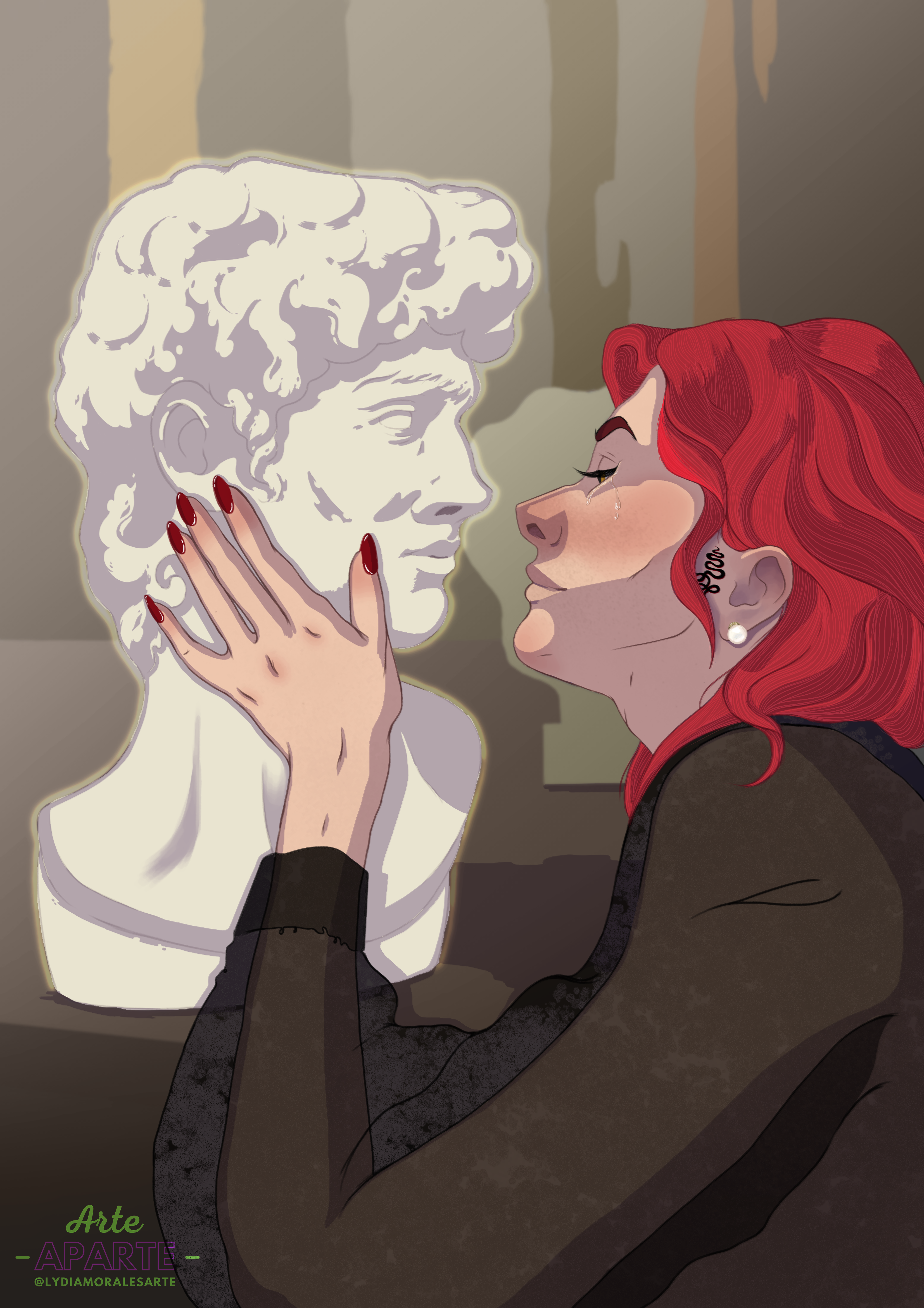 Llavero Good Omens