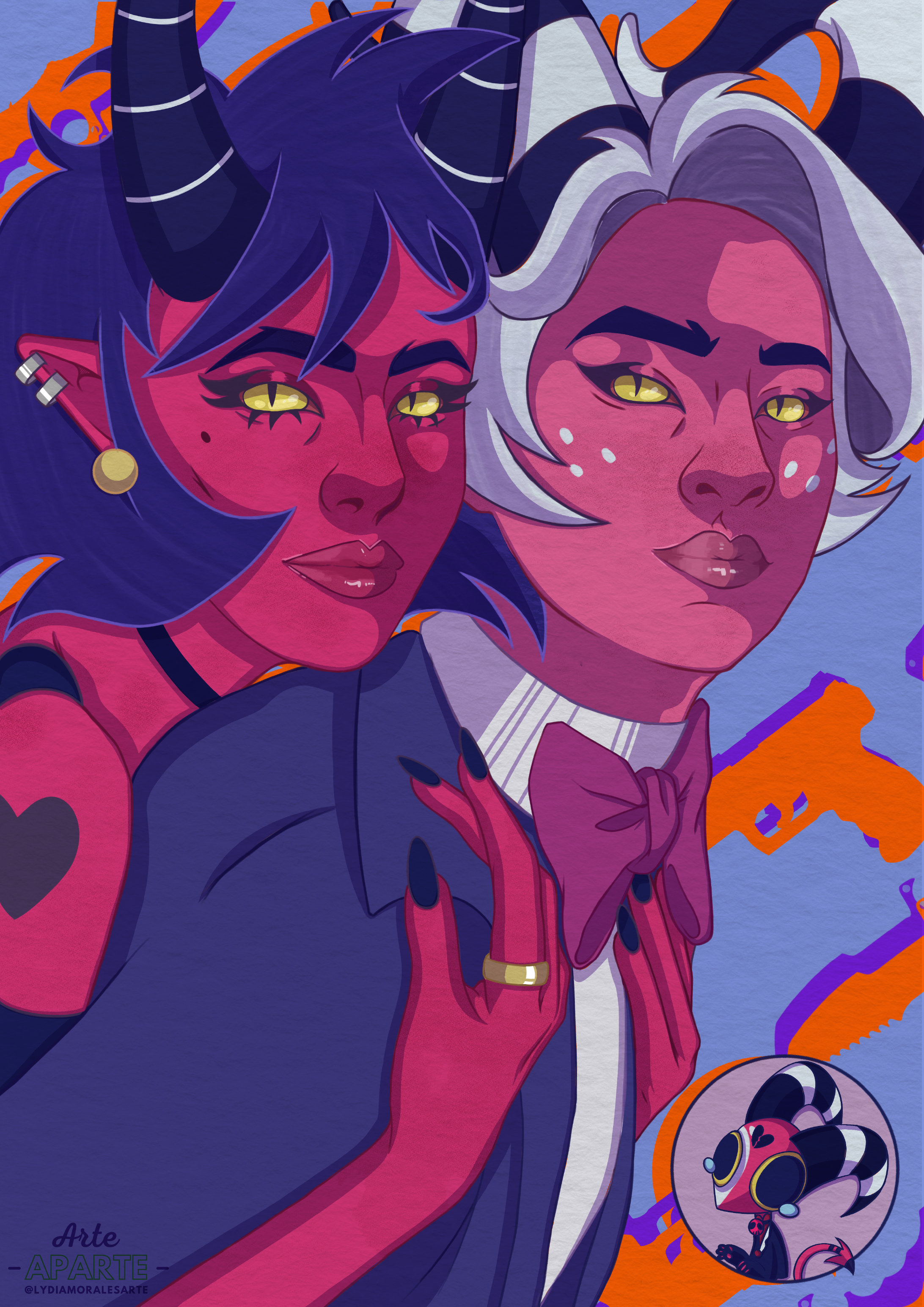Llavero Millie & Moxxie