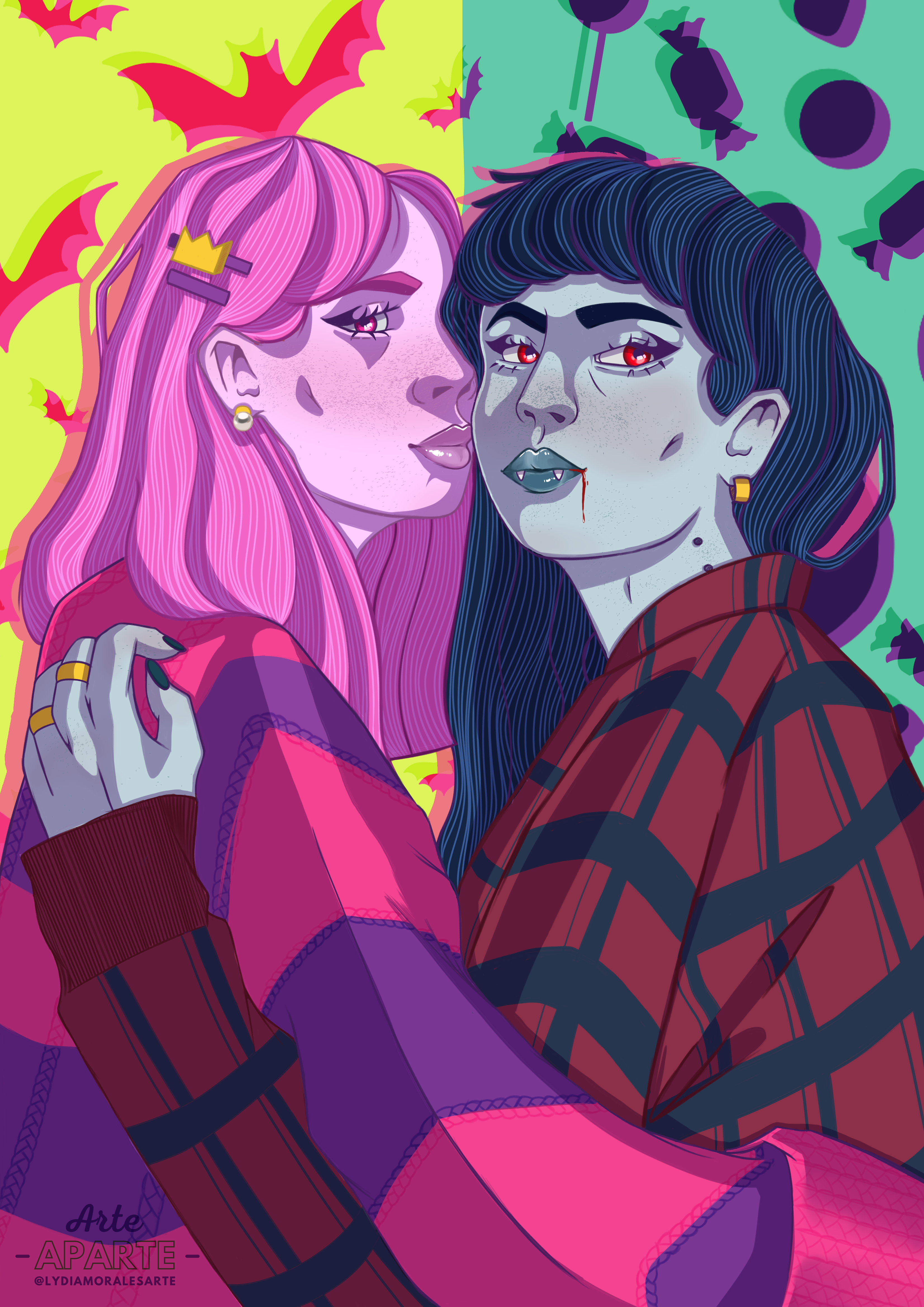 Llavero Marceline | Princesa chicle