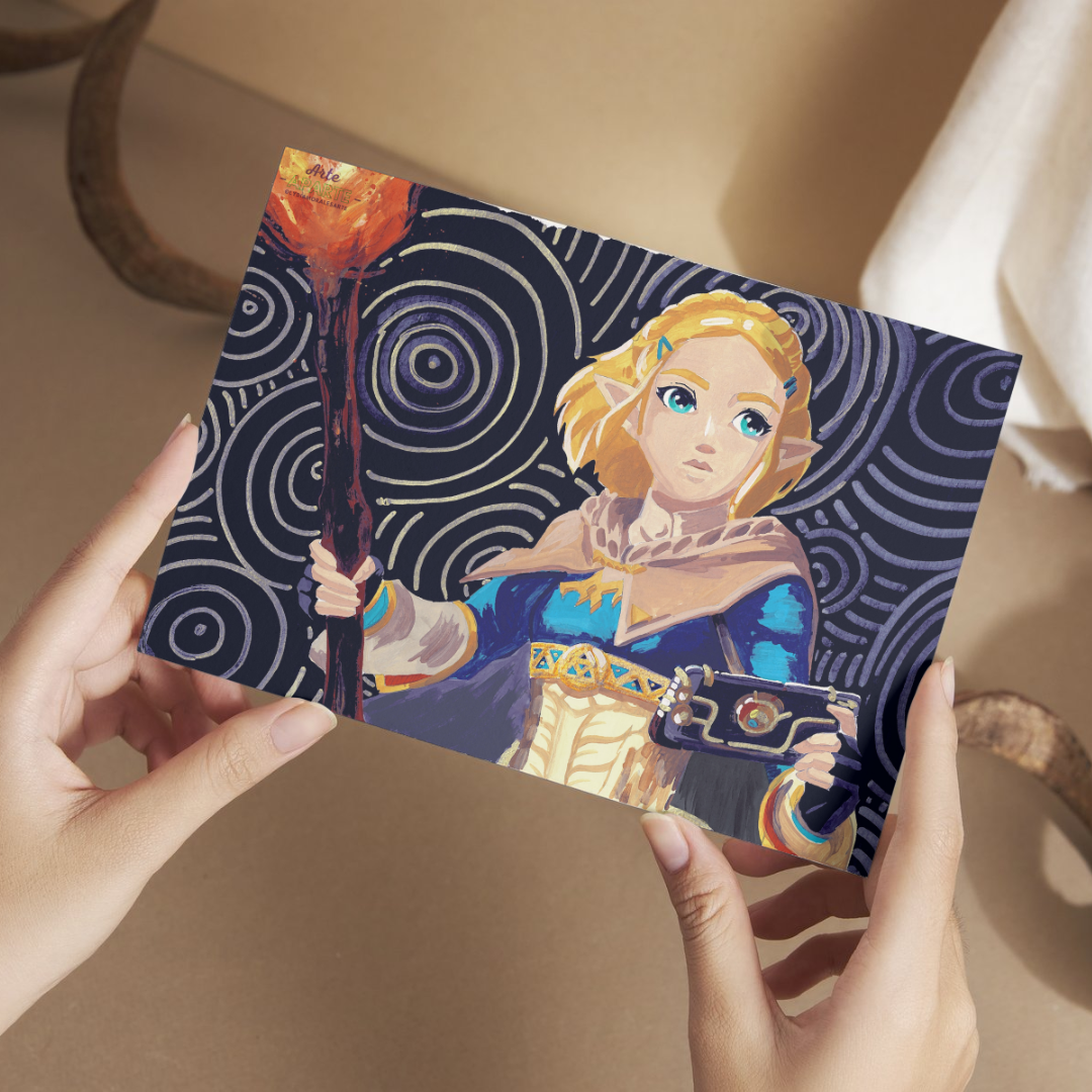 Llavero Princesa Zelda (Tears of the Kingdom)