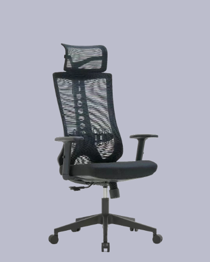 Ergonomic Mesh Office Chair with Adjustable Support and Modern Design