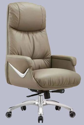 Luxury High-Back Leather Office Chair with Ergonomic Support – Ultimate Comfort for Executive Seating