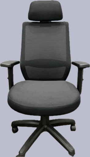  Ergonomic Office Chair with Lumbar Support, Adjustable Headrest, and Swivel Wheels – Perfect for Comfortable, Productive Workdays