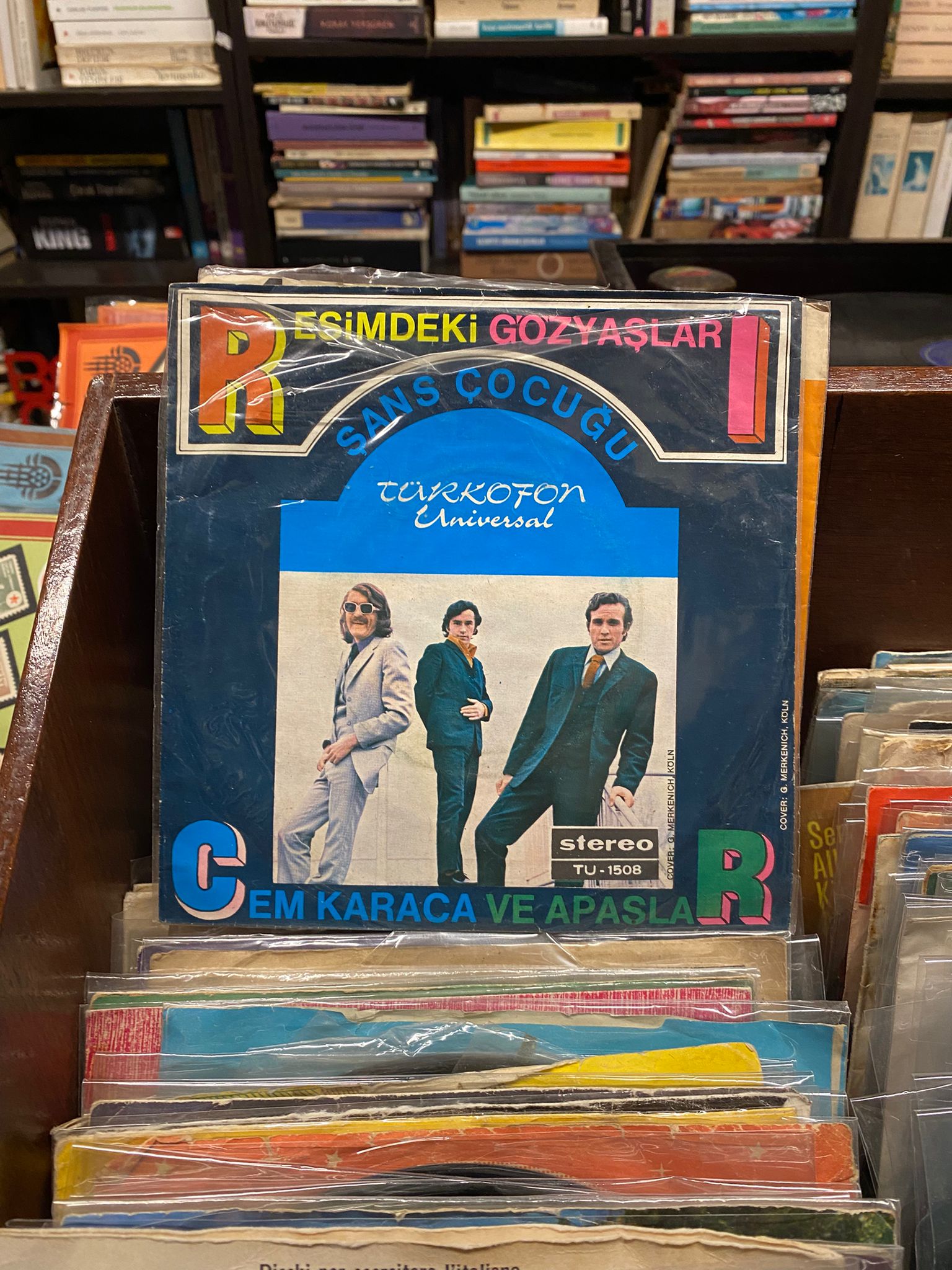 Cem Karaca Ve Apaslar 45'Lik Plak