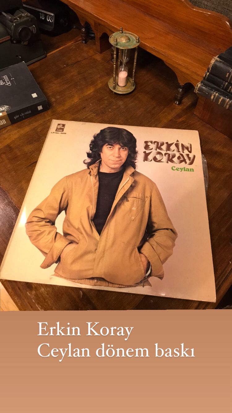 Erkin Koray Ceylan Albümü 33'lük Plak