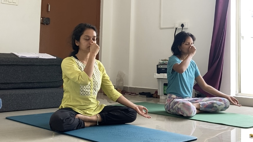 Regular Practice: Live Yoga (Online) 3x week
