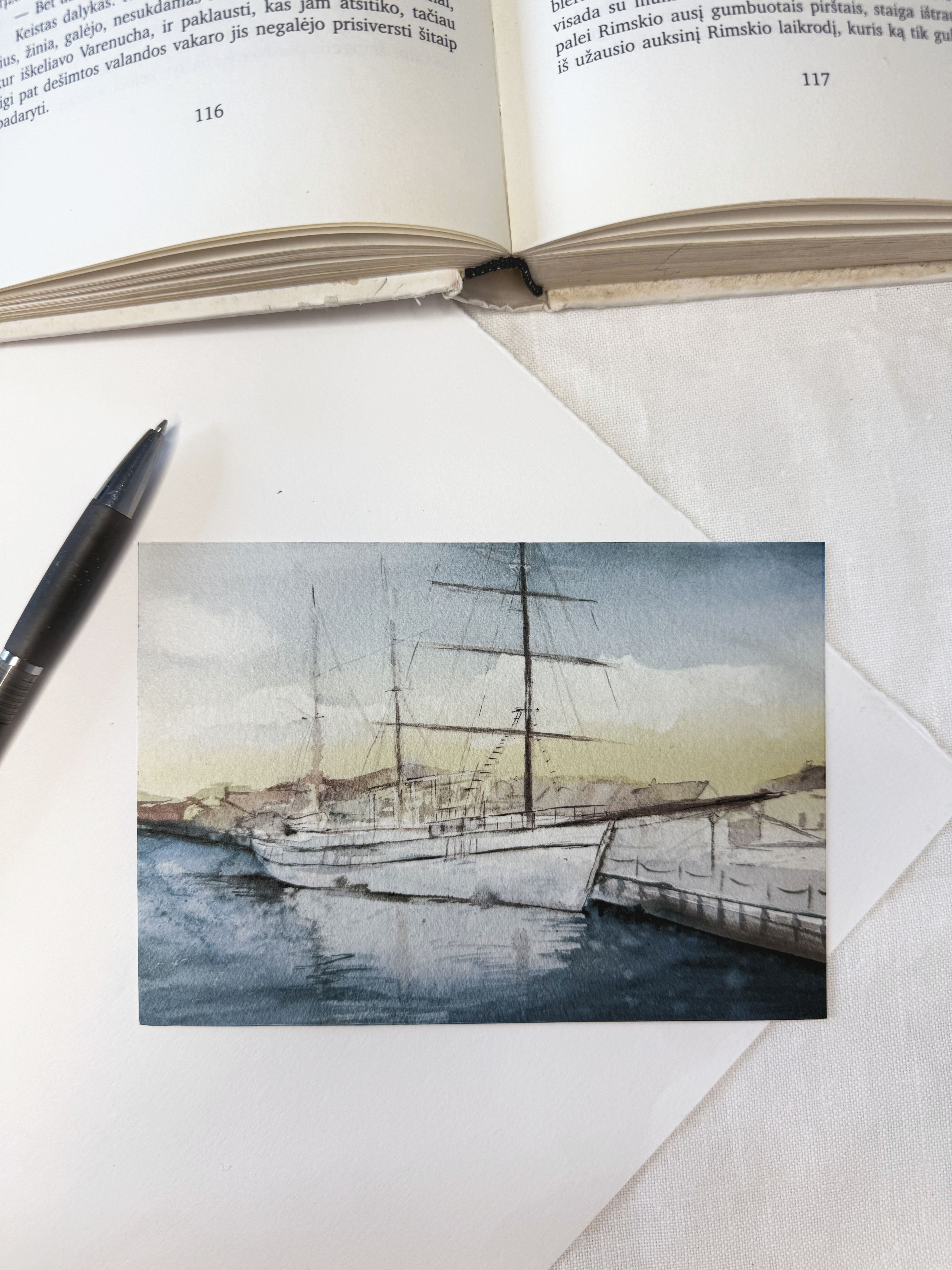 Meridianas - medinis burinis laivas