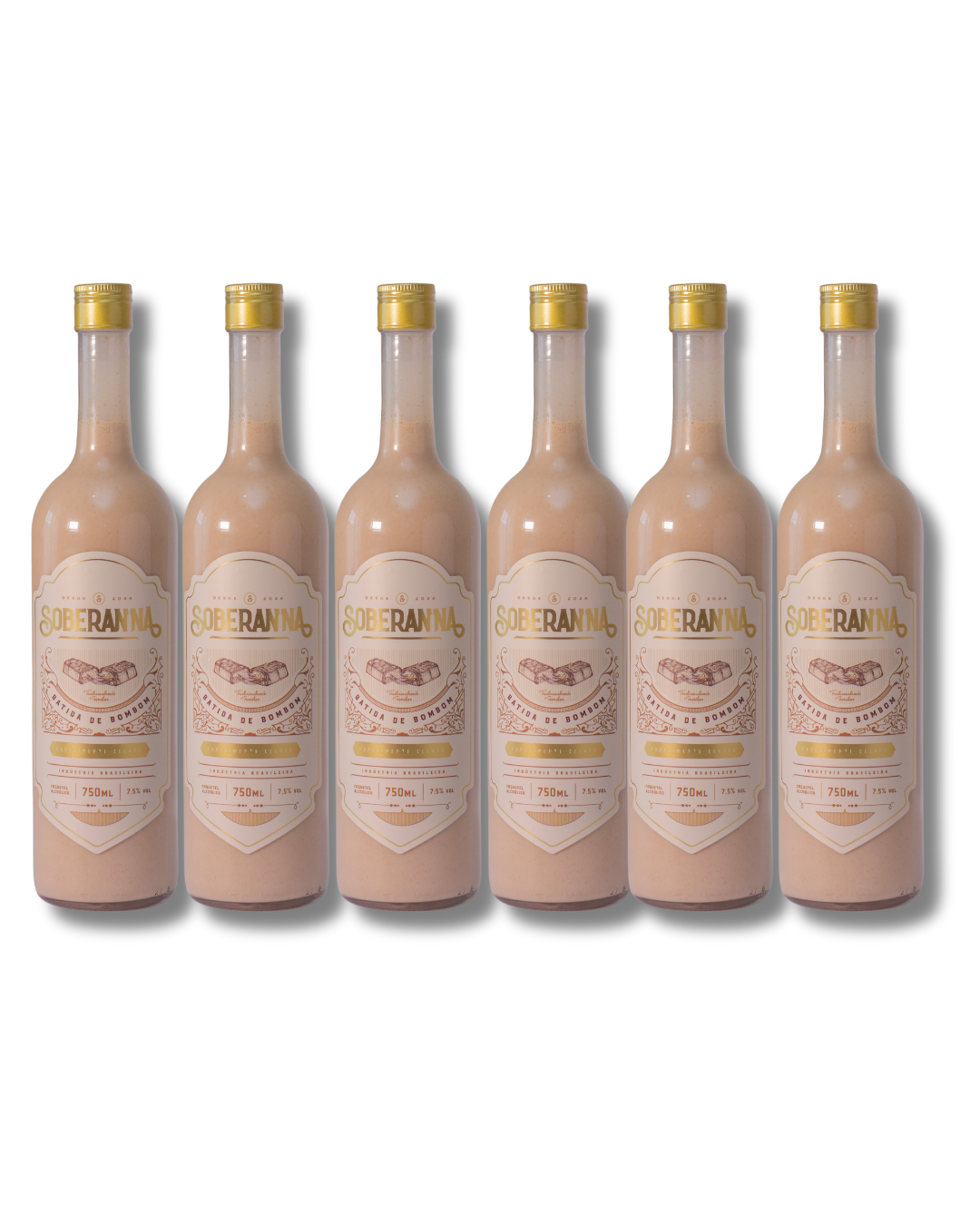 Kit 6 Batidas Soberanna - 750ml