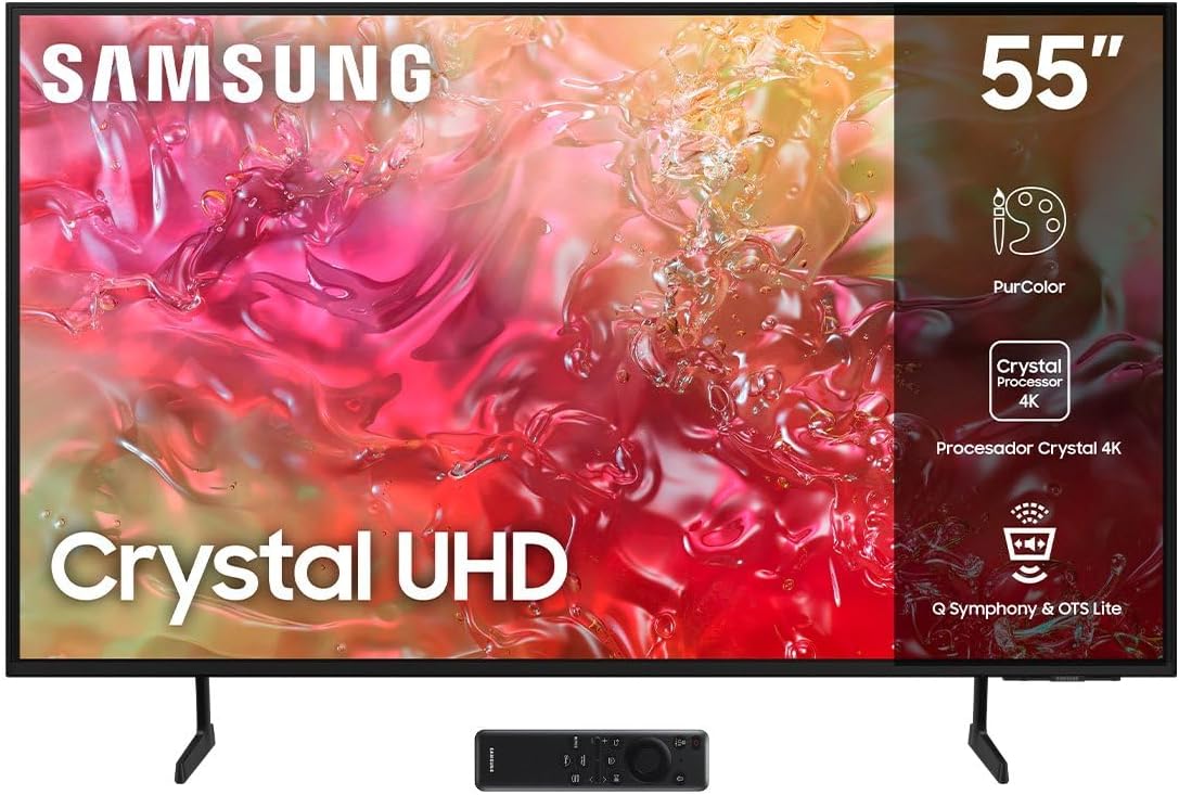 Samsung Smart TV 55" 4K Crystal UHD