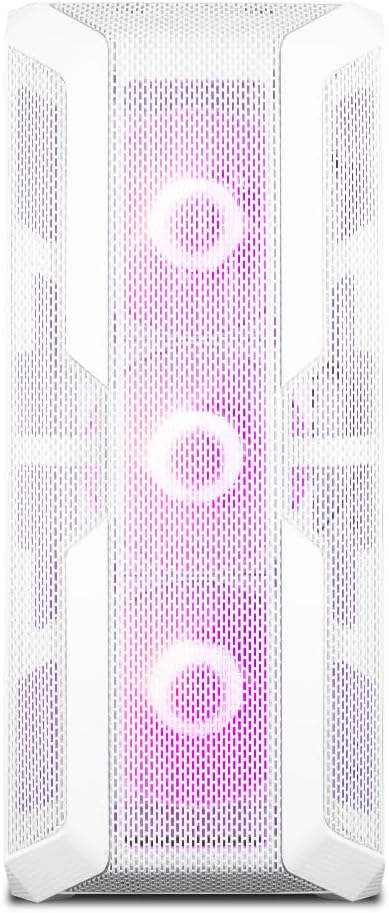 Pride Gaming | PC Gamer White Wolf Luft/NVIDIA GeForce RTX 4060 / AMD Ryzen 5 5500 / 32GB RAM / 1TB SSD / 650W 80+ Bronze/