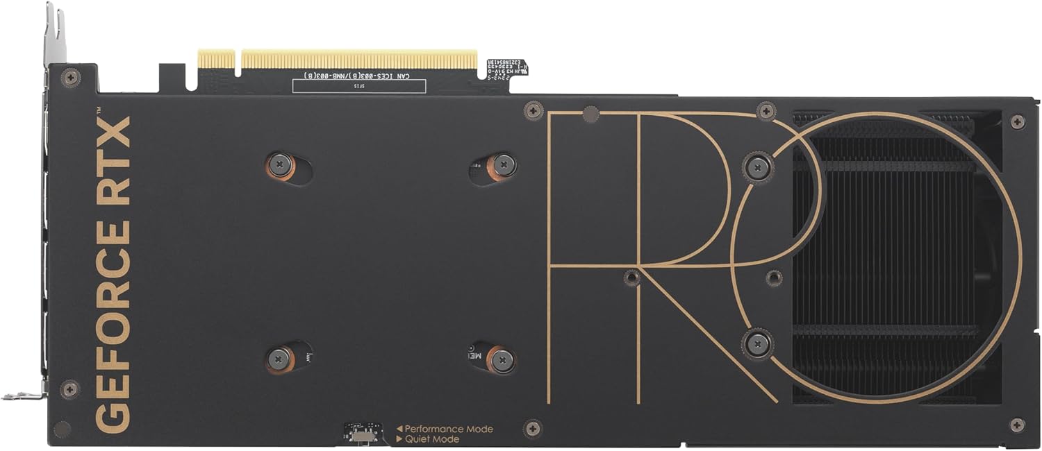 ASUS ProArt Tarjeta gráfica GeForce RTX™ 4070 Super OC Edition (PCIe 4.0, 12GB GDDR6X, DLSS 3, HDMI 2.1a, DisplayPort 1.4a)