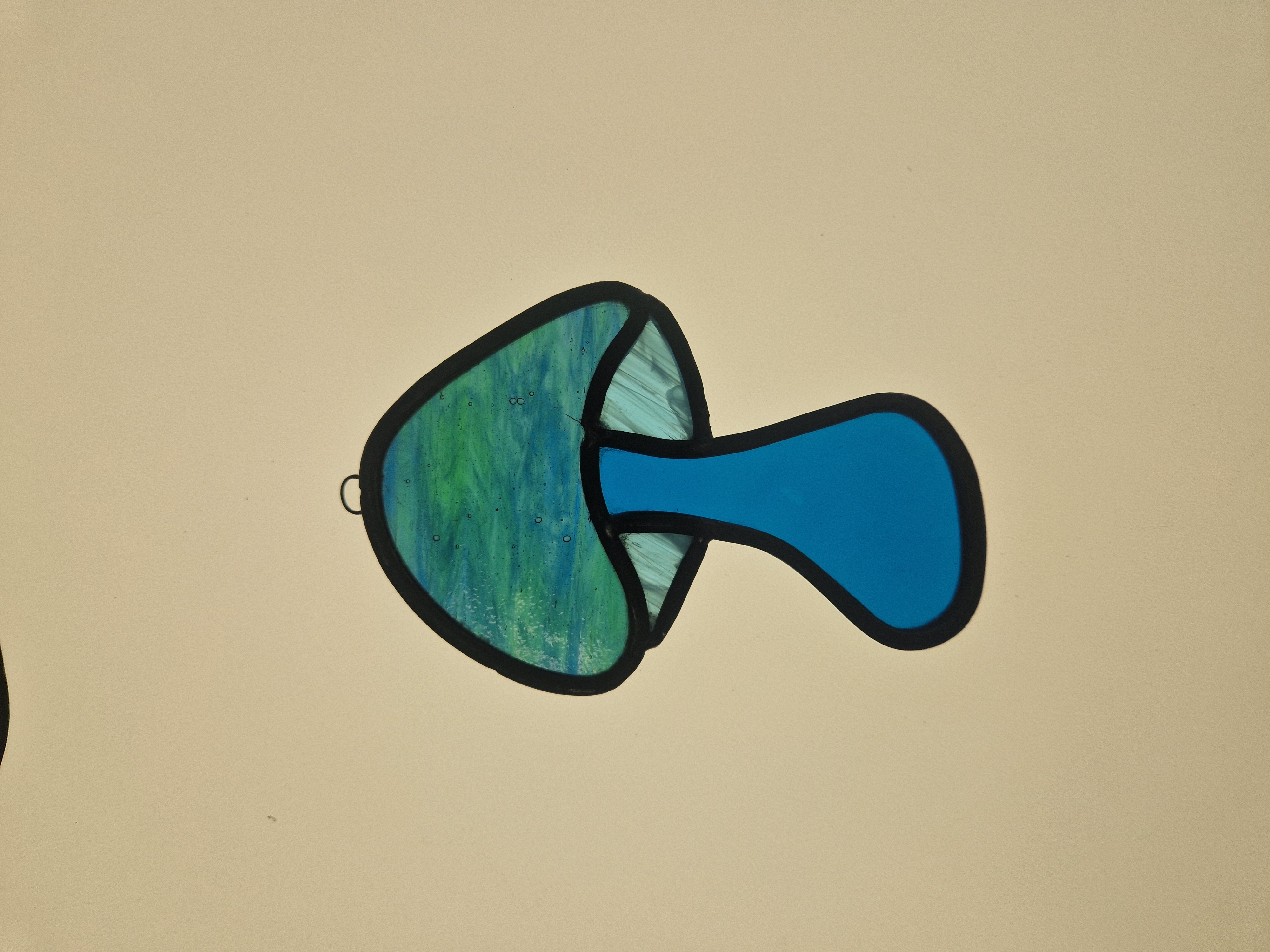 Large Stained Glass Mushroom Suncatcher