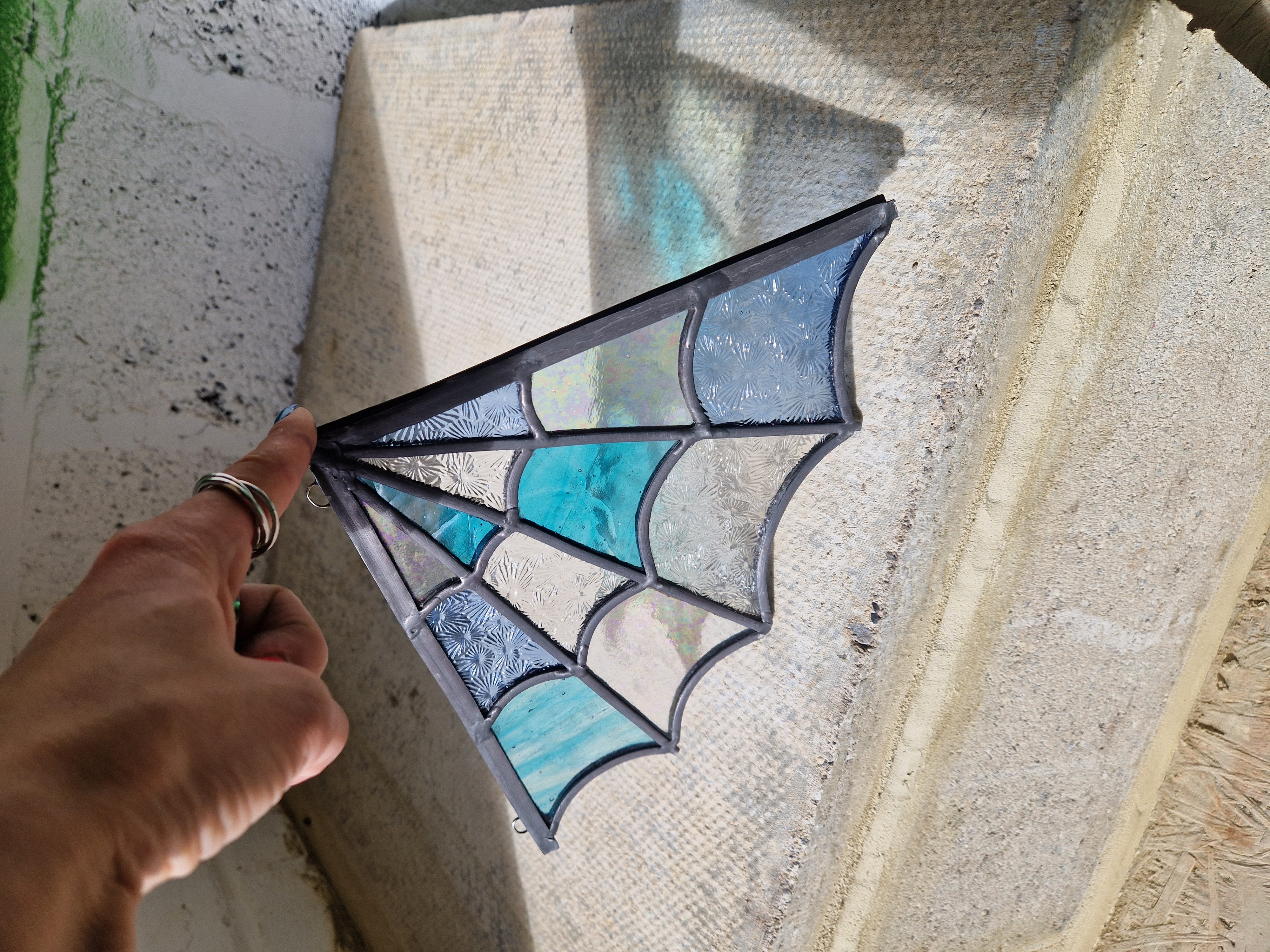 Corner spiderweb