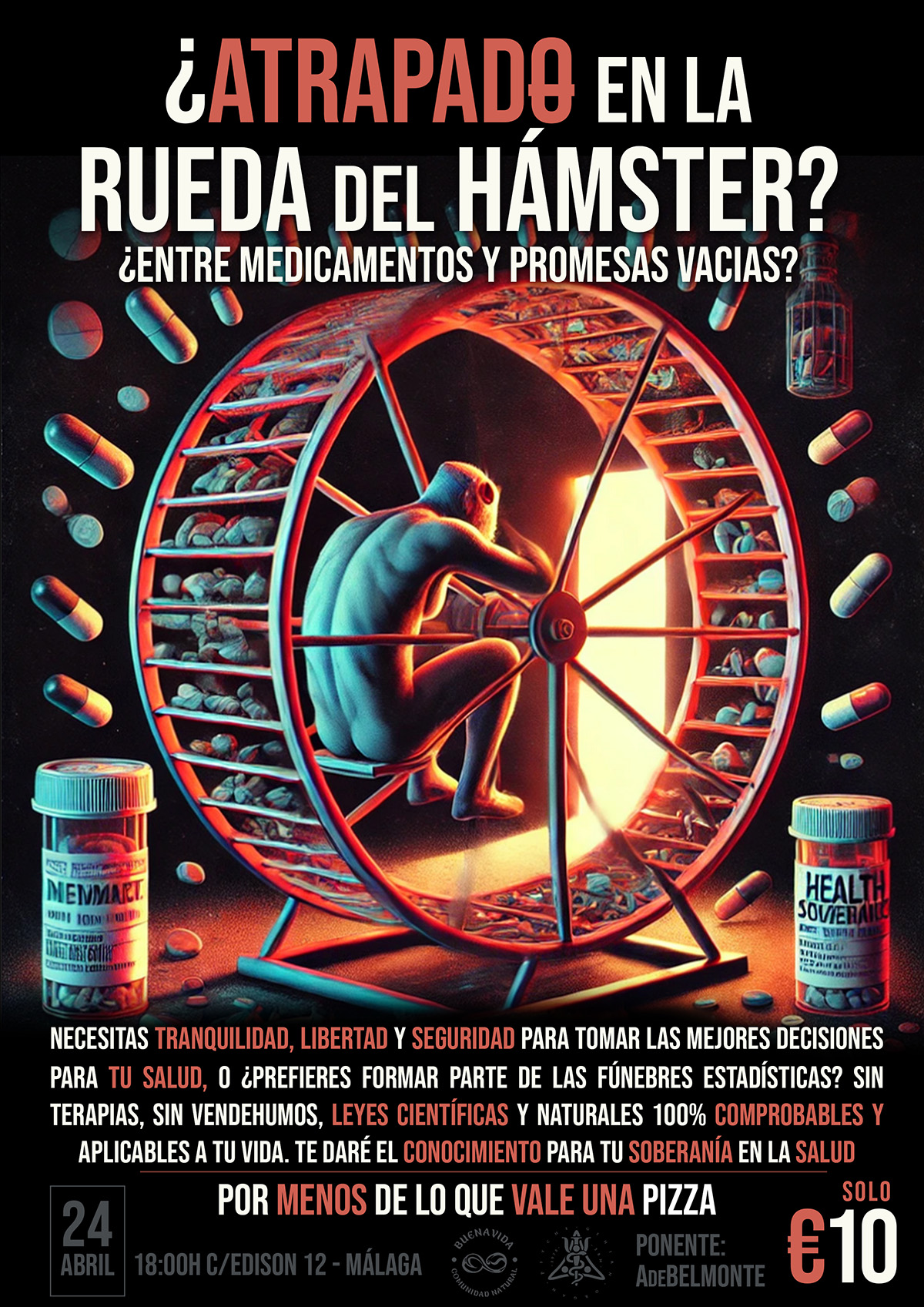 Charla ¿En la Rueda del Hámster?