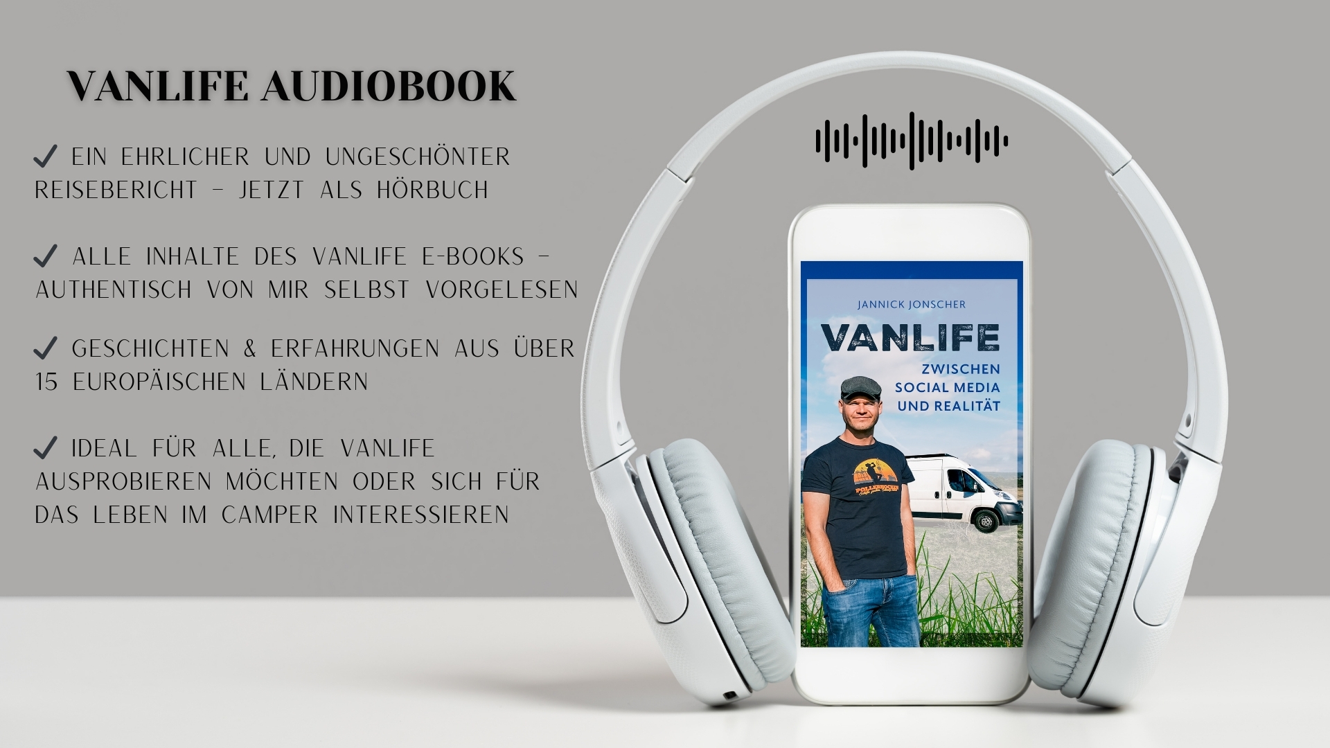 E-Book + Audiobuch | Ehrliche Tipps, Erfahrungen & Erkenntnisse aus 2 Jahren Vanlife