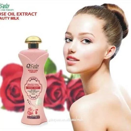 Lait de beauté à l'huile de rose