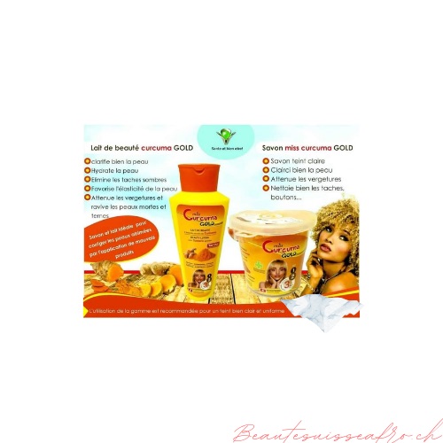 Lait de Beauté Curcuma GOLD