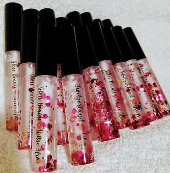Gloss à lèvres scintillant