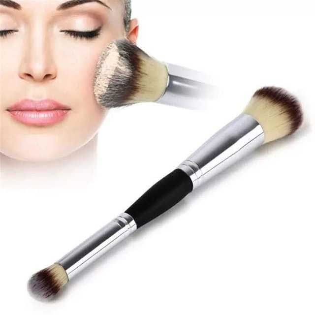 Pinceau de maquillage double face
