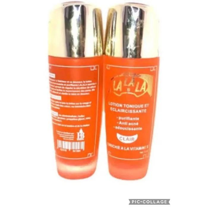 Lotion tonique éclaircissant LALALA soin pour la peau