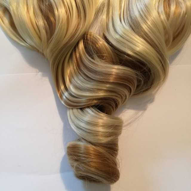 Cheveux d'Extension blonde