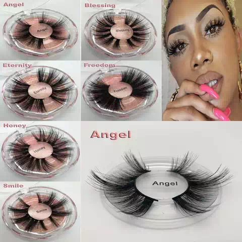 Cils en faux-vison