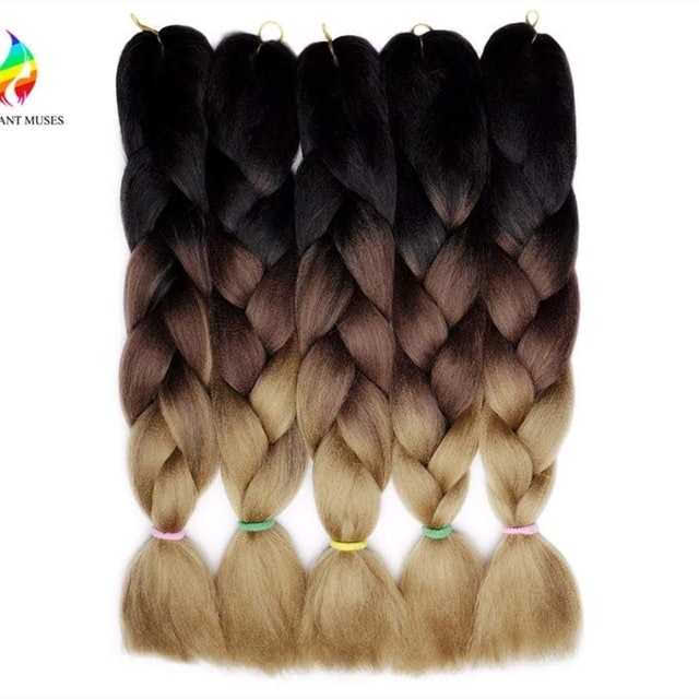 Extensions de cheveux tressées