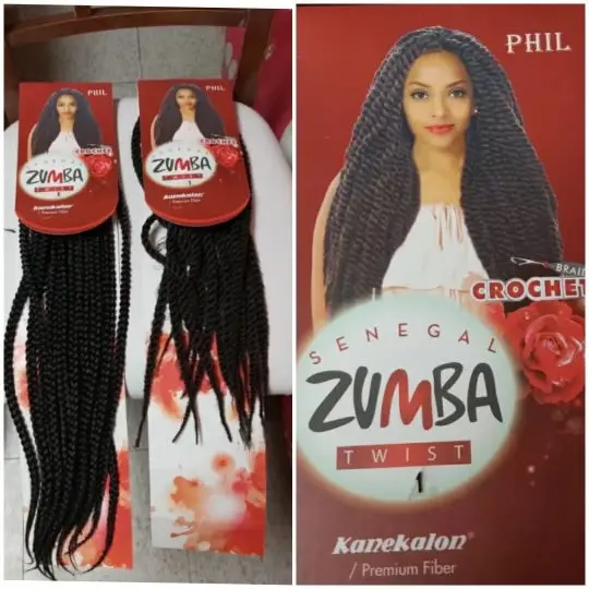 Tresses Sénégalaises Zumba Twist