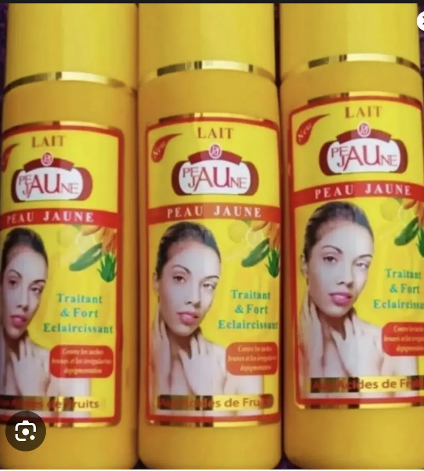 Lait Éclaircissant Peau Jaune